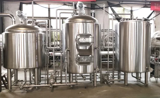 Équipement de brassage de bière micro 500L pour fournitures d'usine de brasserie